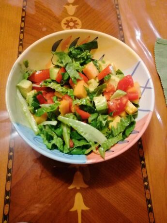 Papaya Teriyaki Salad